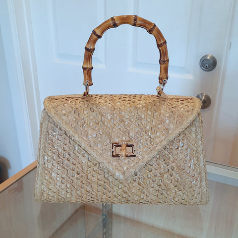 Stella Straw Hand Bag